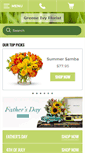 Mobile Screenshot of greeneivyflorist.com